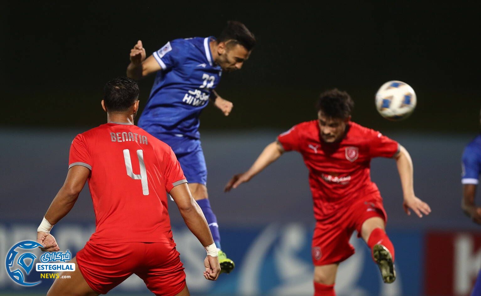 الدحیل قطر 4-3 استقلال ایران