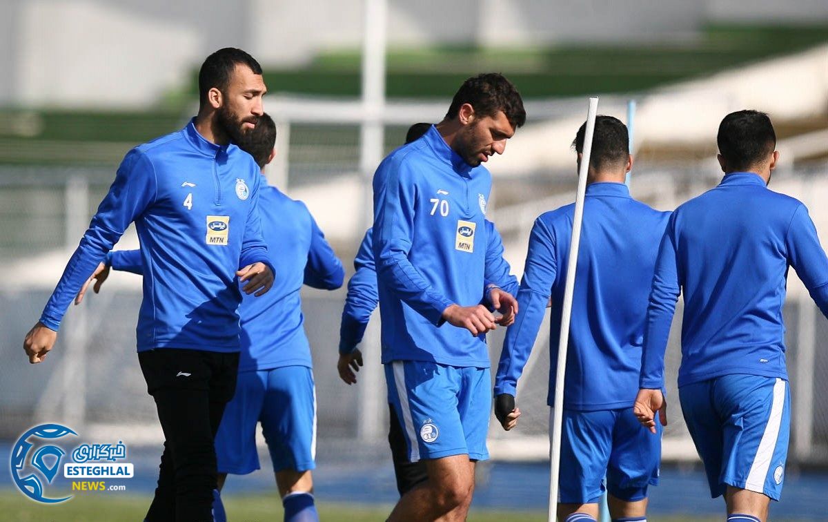 تمرین استقلال 7 آذر 97