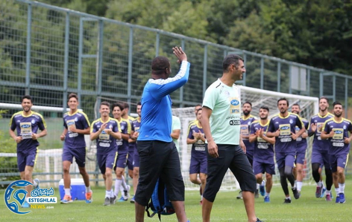 تمرین استقلال چهارشنبه 20 تیر 1397