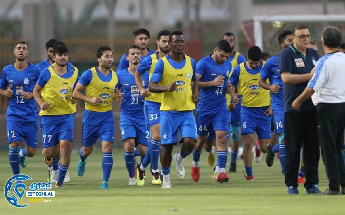 تمرین استقلال جمعه 13 مهر 97 در اهواز