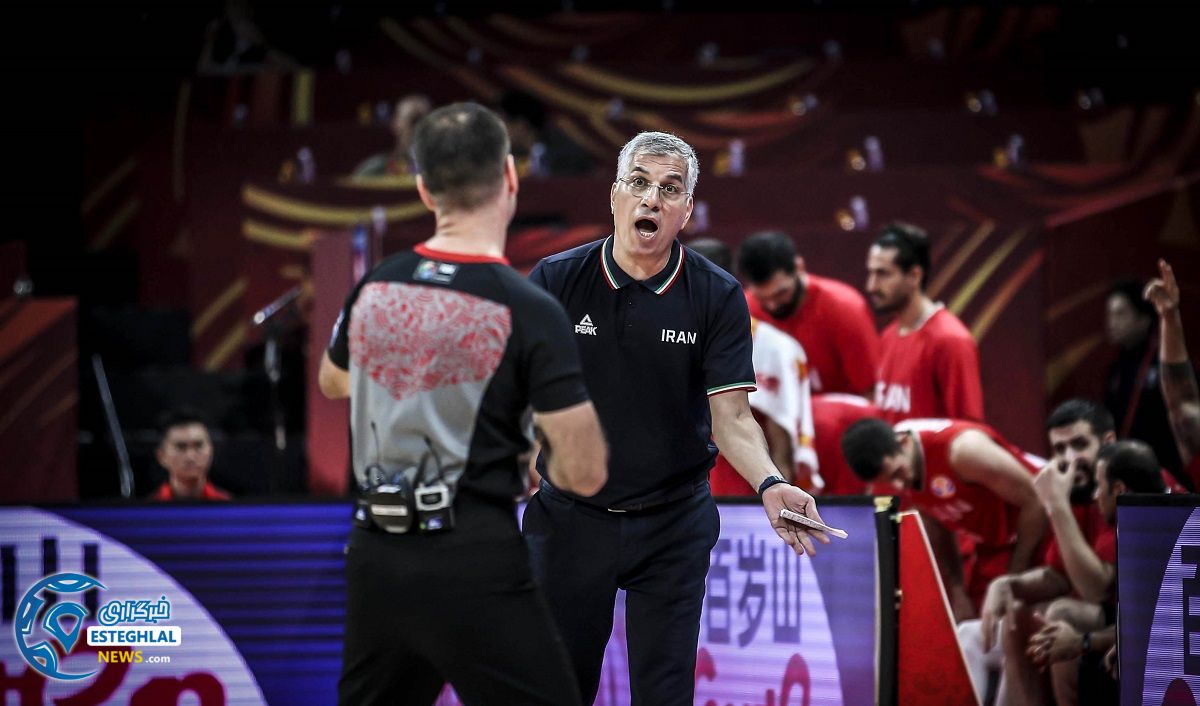 دیدار تیم ملی بسکتبال ایران و آنگولا