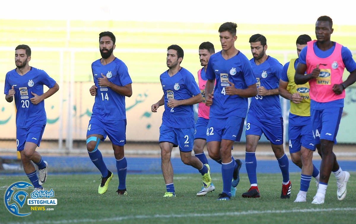 تمرین استقلال عصر چهارشنبه 21 شهریور 97