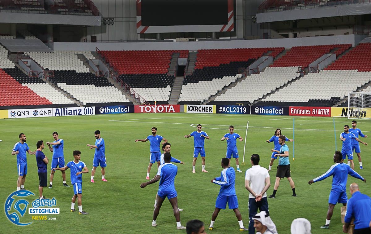 تمرین استقلال 2 اردیبهشت 98