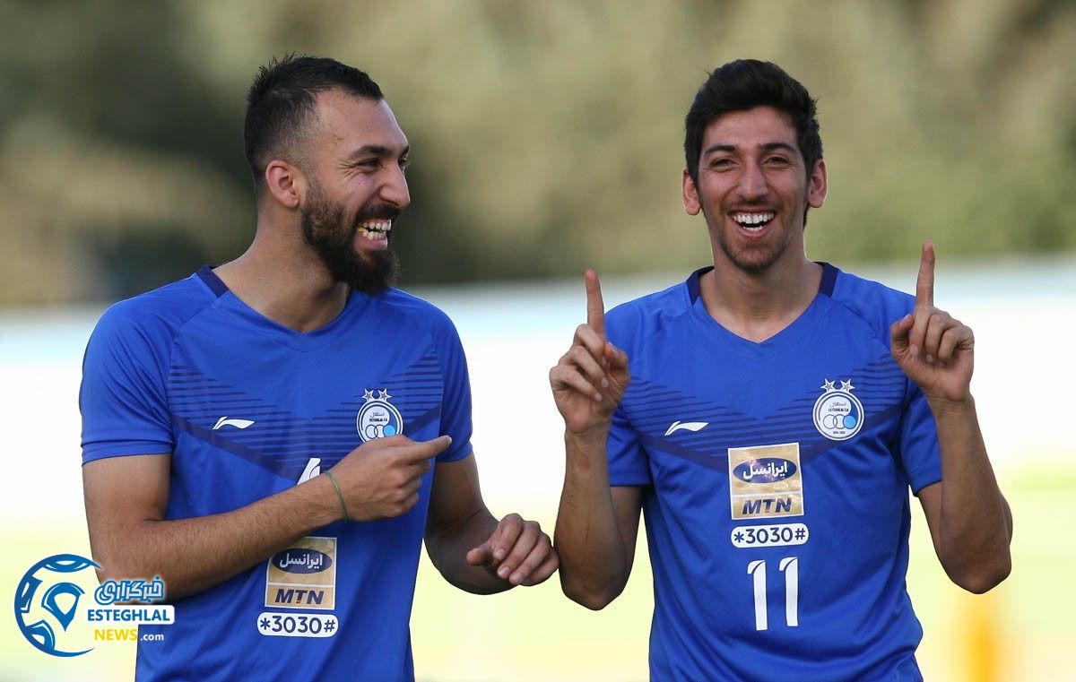 تمرین استقلال سه شنبه 23 مرداد97