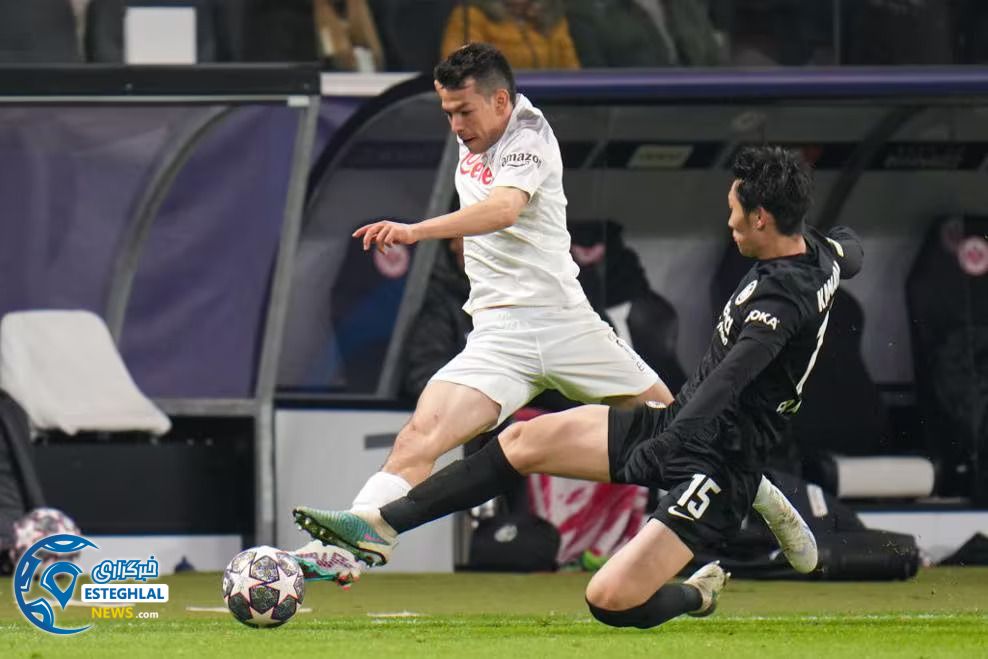 فرانکفورت 0-2 ناپولی