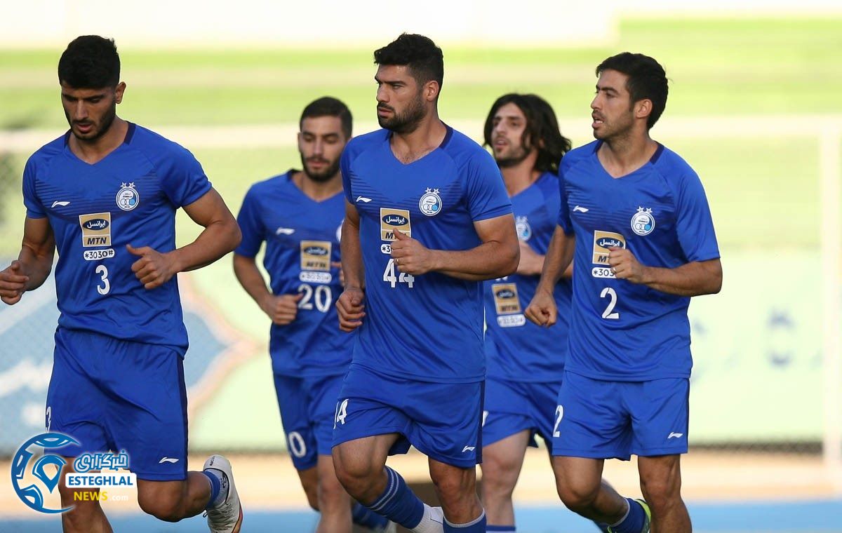 تمرین استقلال سه شنبه 23 مرداد97