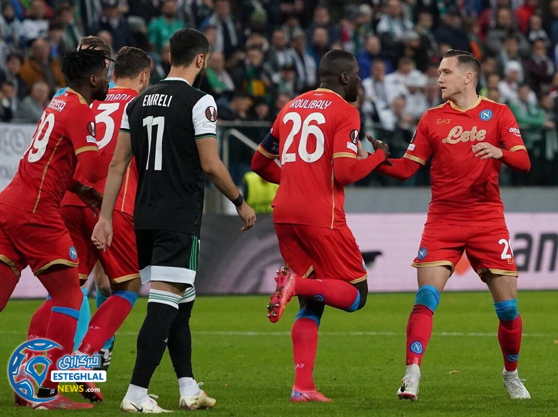 لژیا 1-4 ناپولی