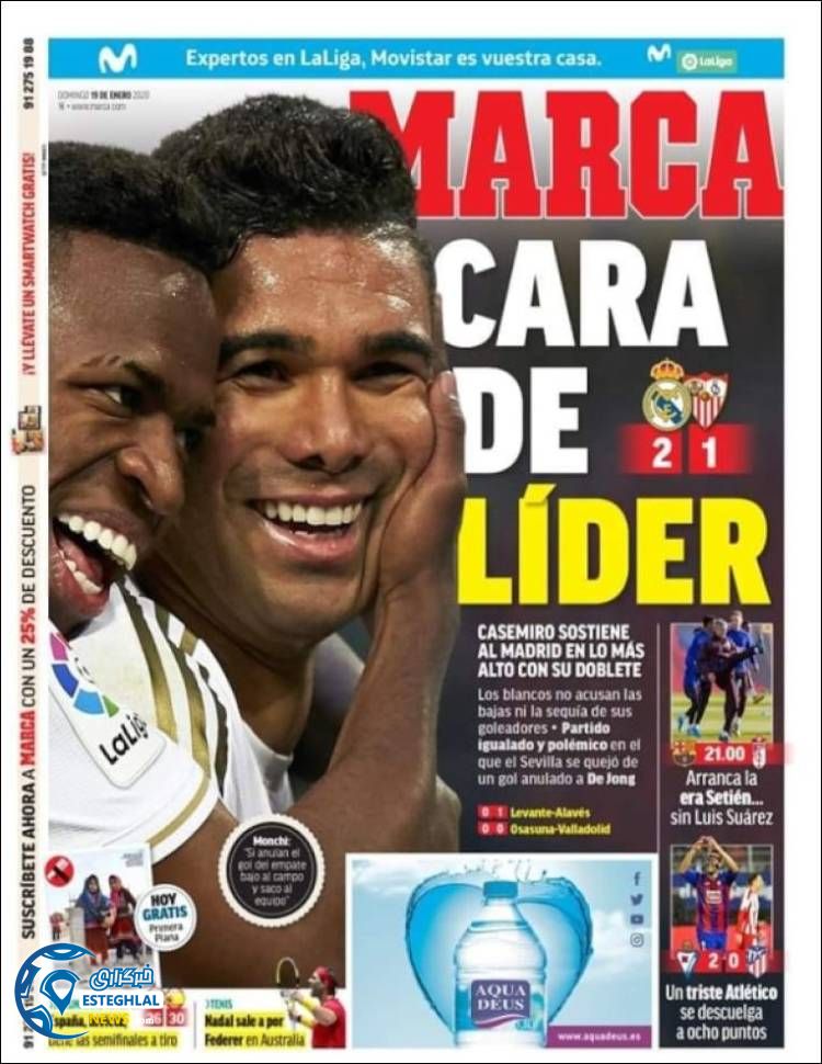 روزنامه ورزشی مارکا یکشنبه 29 دی 1398