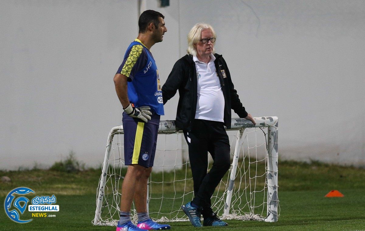 تمرین یکشنبه 13 اسفند العین امارات