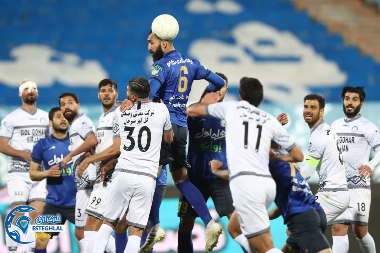 استقلال 2-1 گل گهر