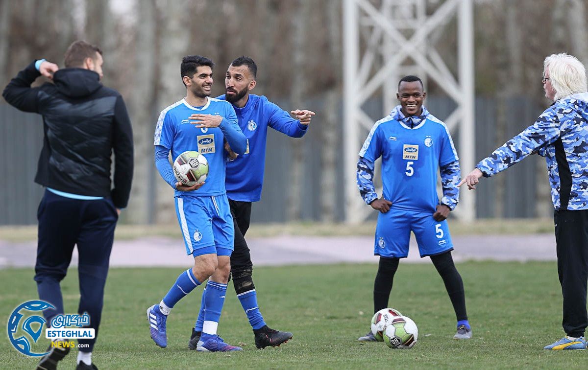 تمرین استقلال 8 فروردین 98