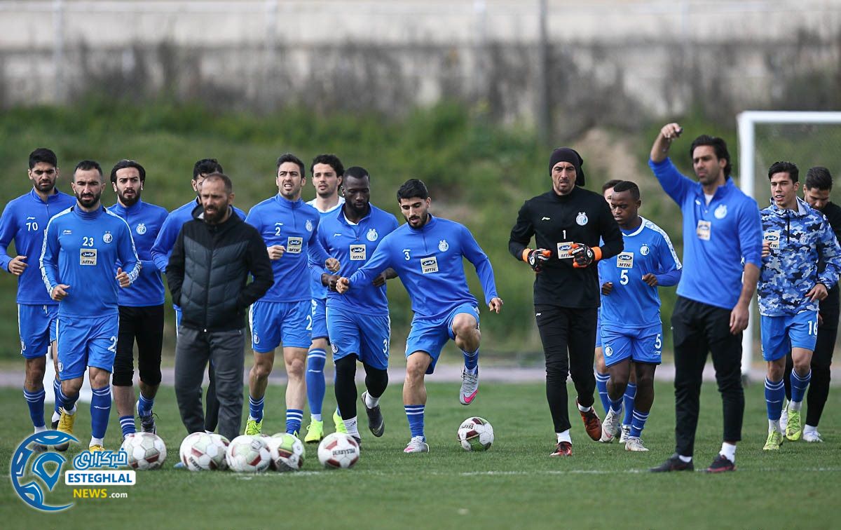 تمرین استقلال 13 فروردین 98