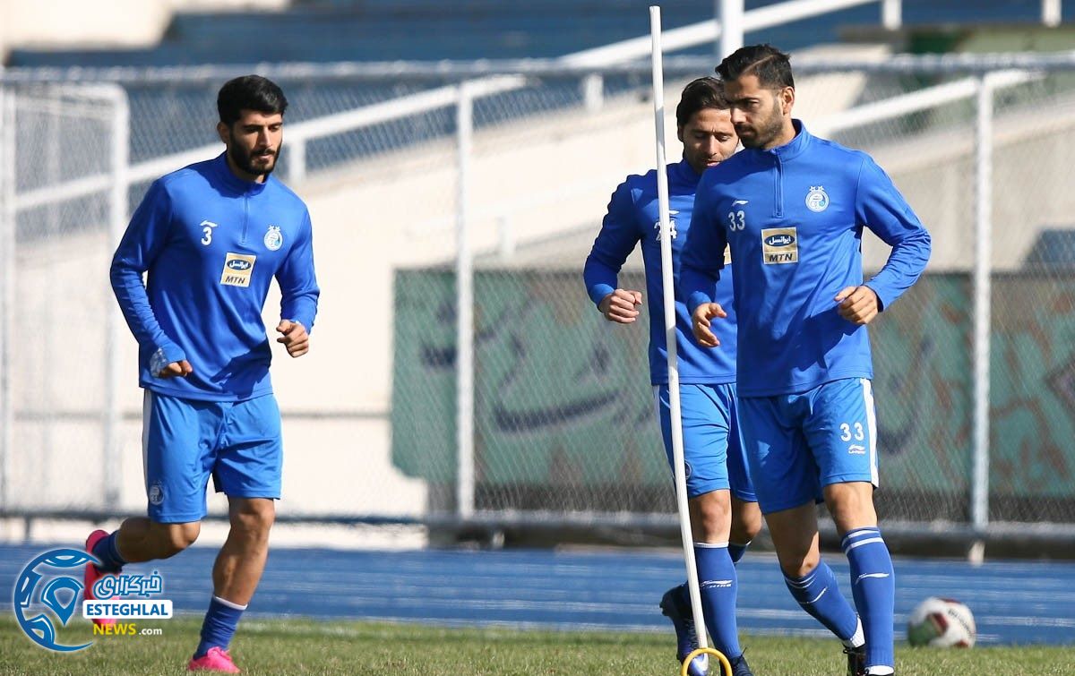 تمرین استقلال 7 آذر 97