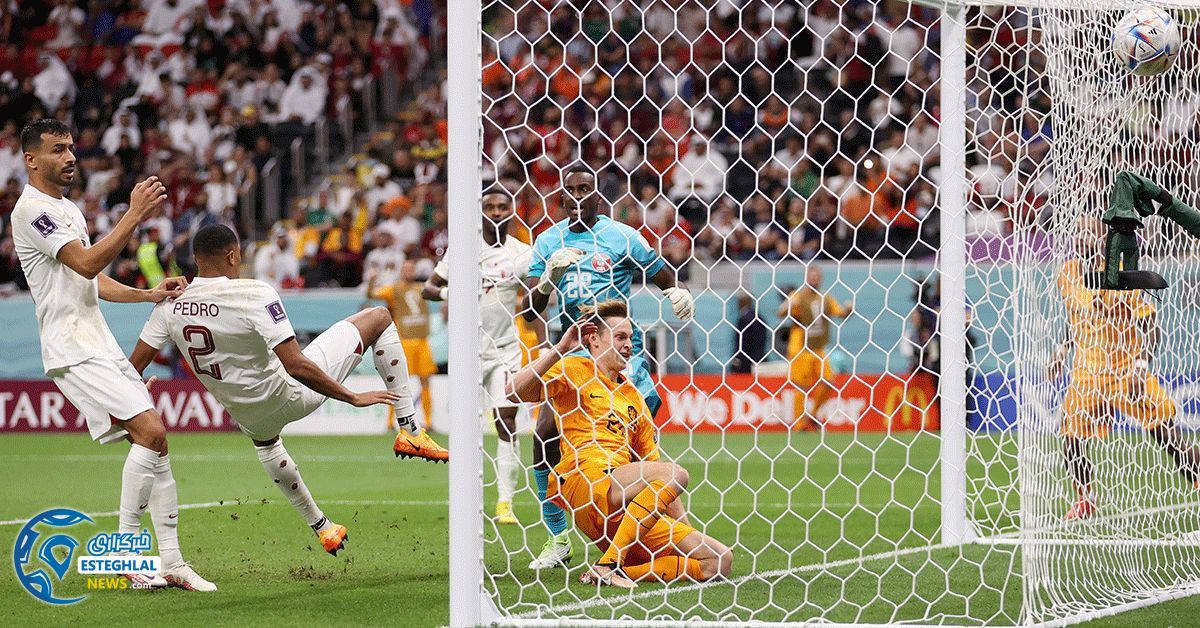 هلند 2-0 قطر