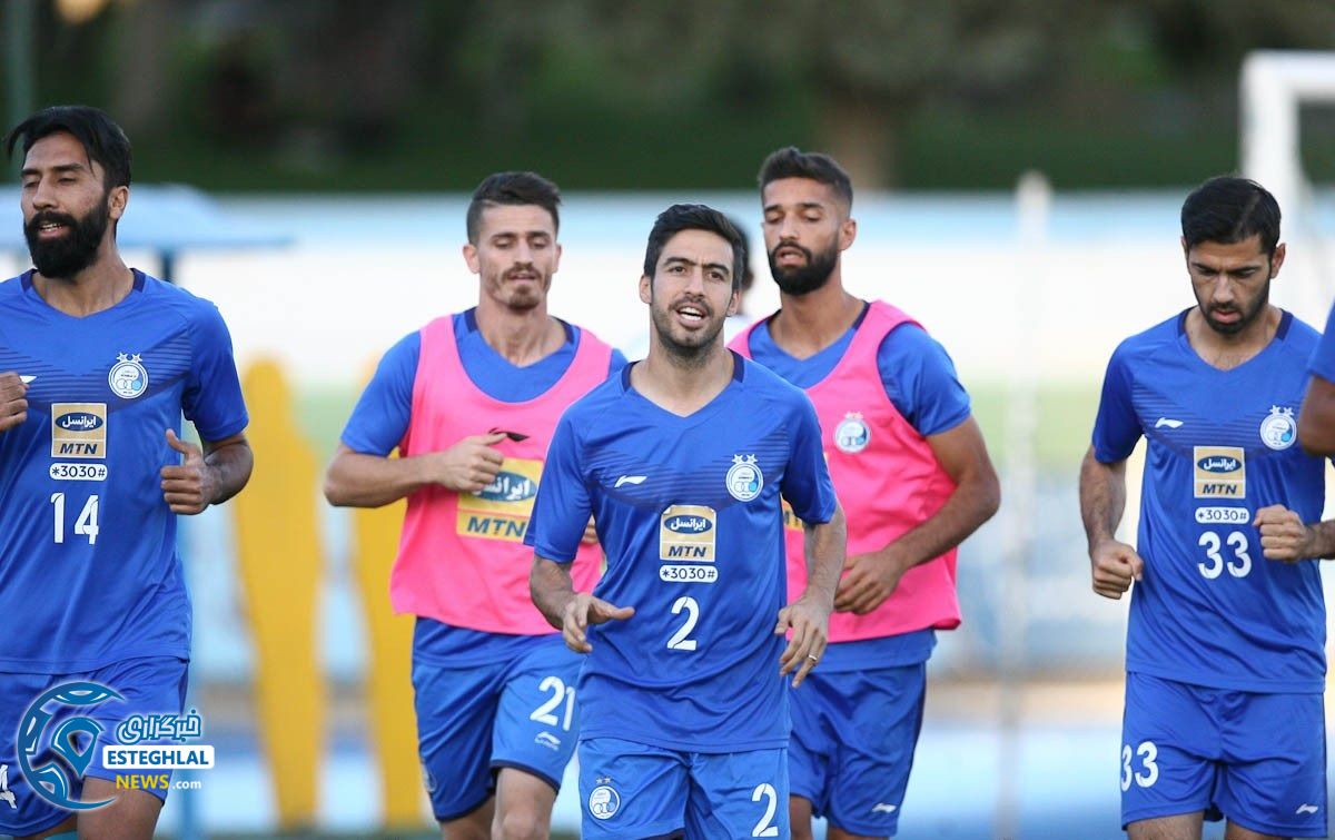 تمرین استقلال عصر چهارشنبه 21 شهریور 97