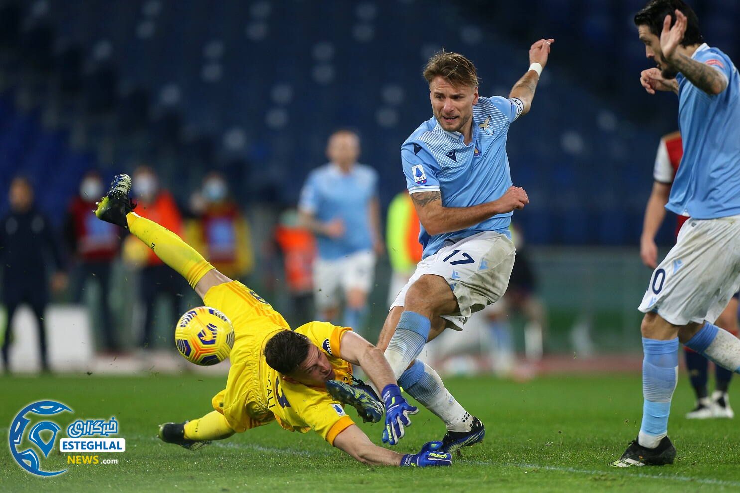 لاتزیو 1-0 کالیاری