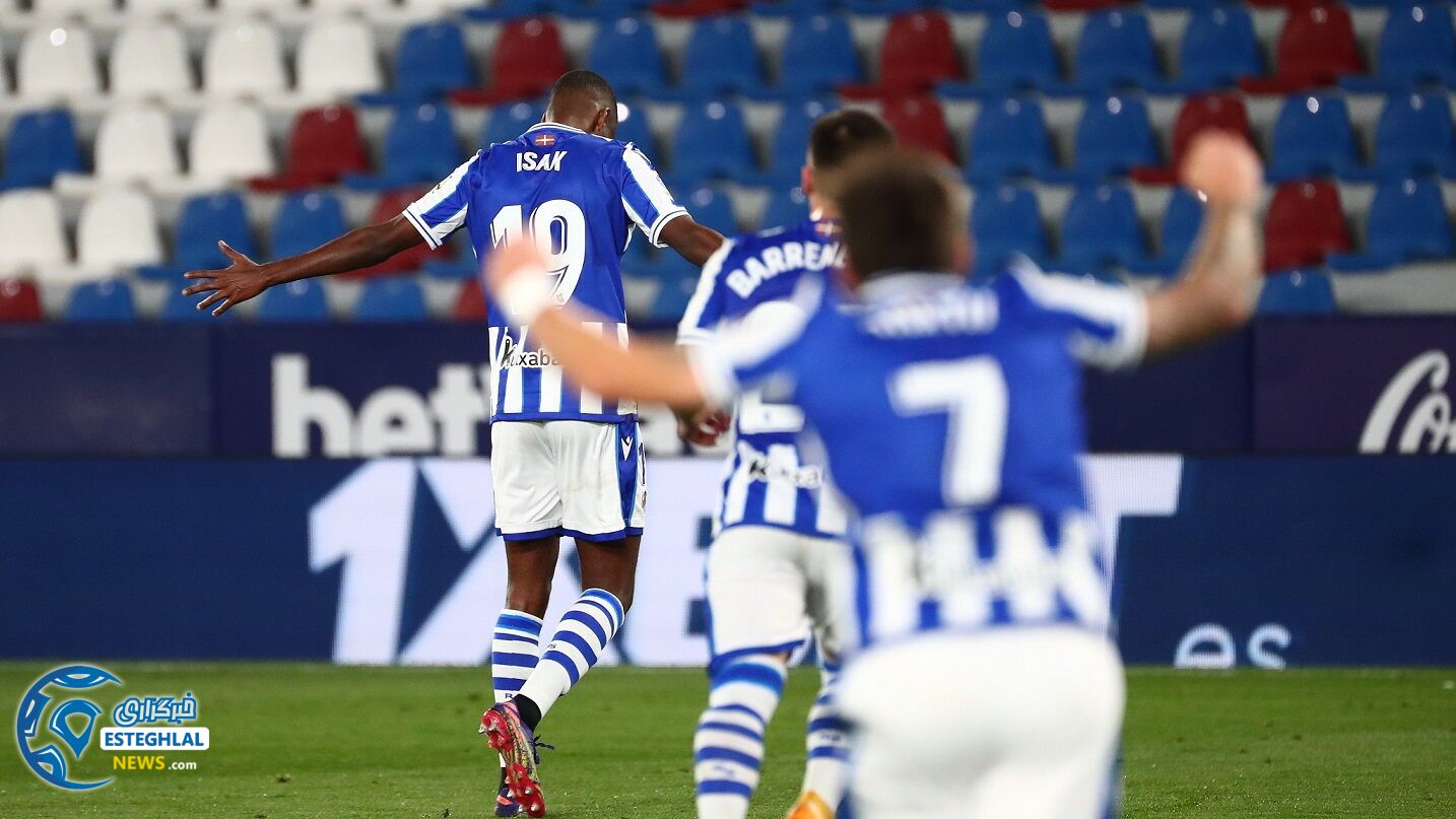  لوانته 2-1&nbsp;رئال سوسیداد