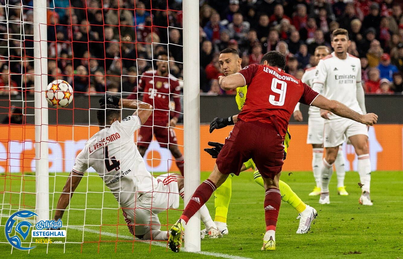 بایرن مونیخ 5-2 بنفیکا 