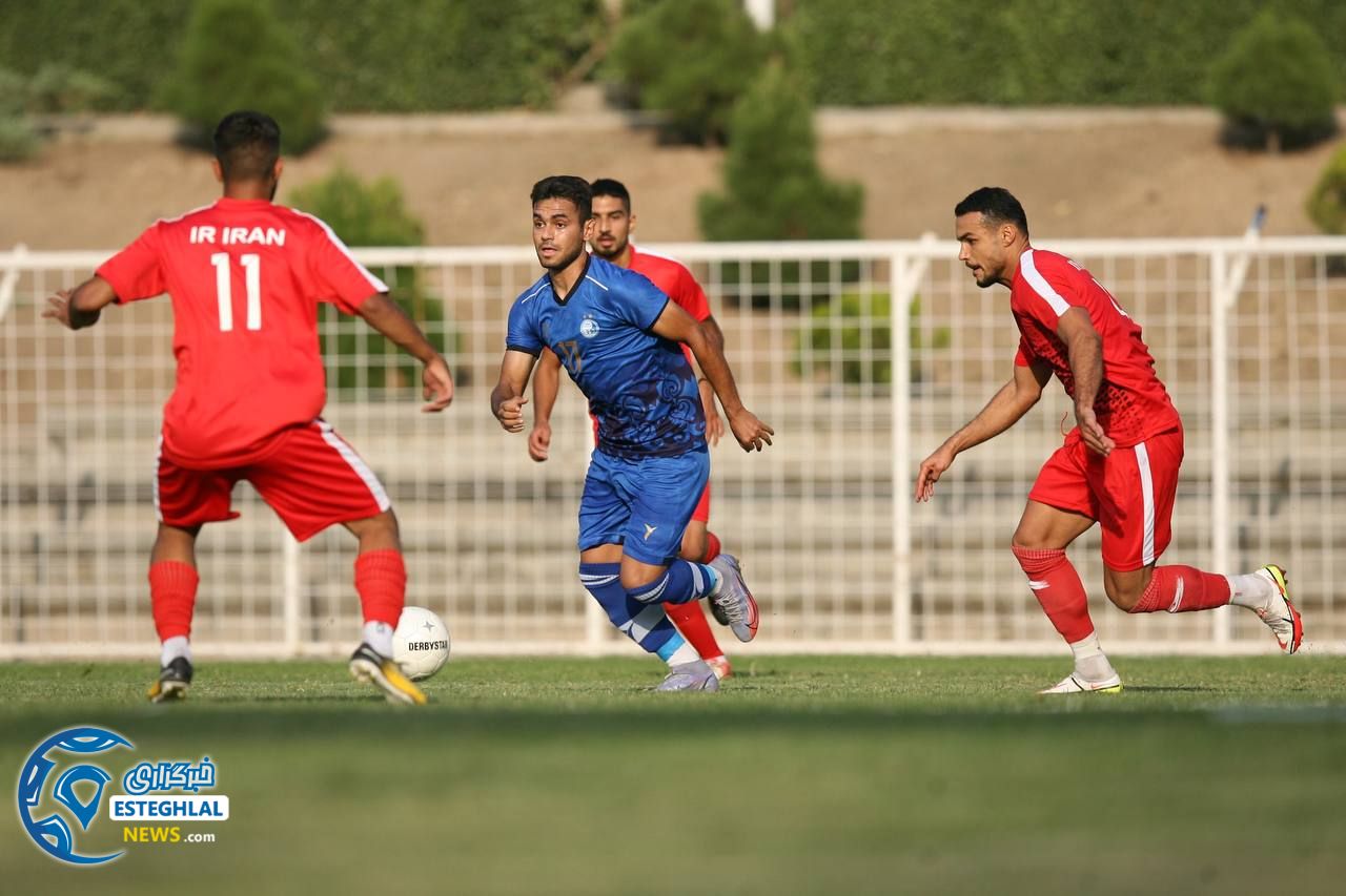 دیدار دوستانه استقلال و تیم ملی دانشجوبان