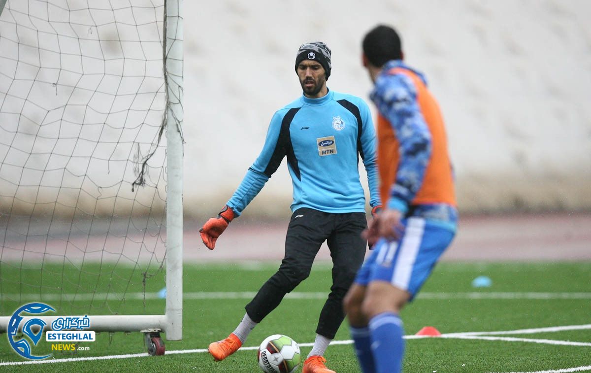 تمرین استقلال 6 فروردین 98