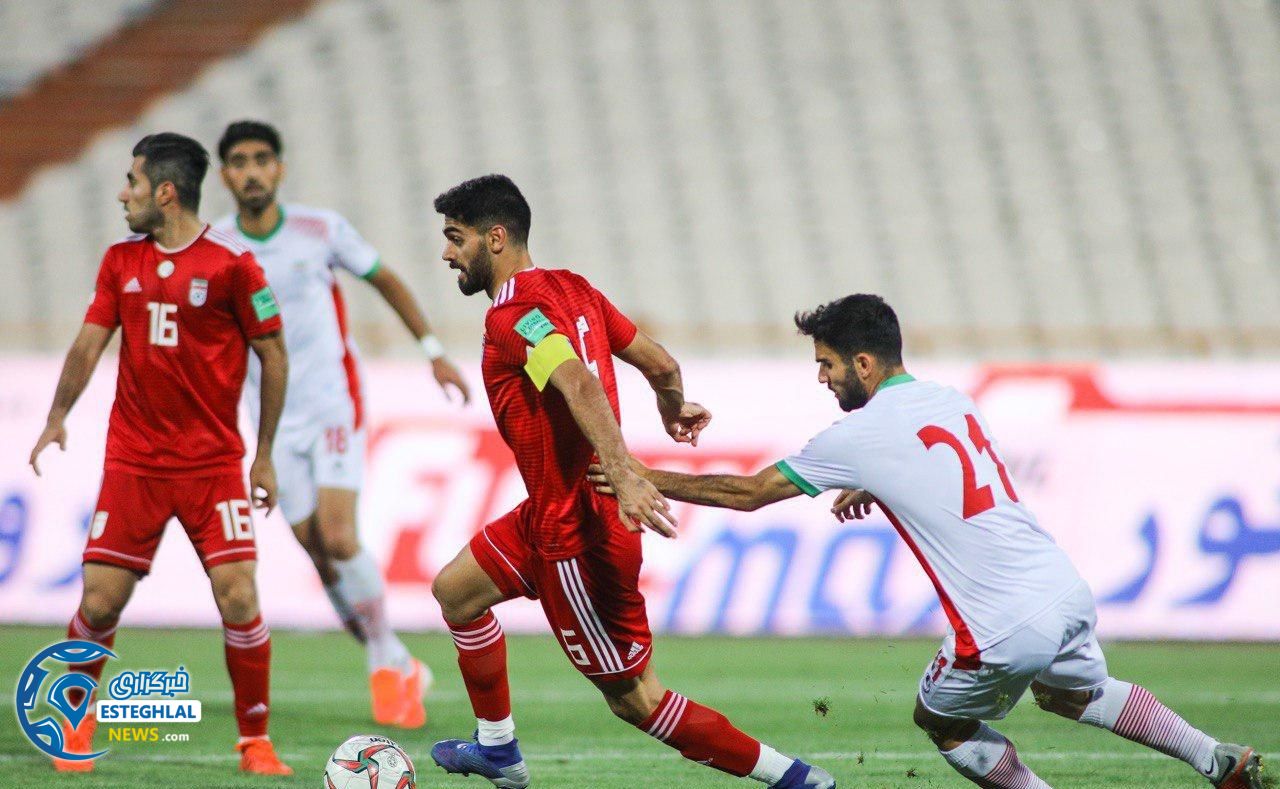 دیدار تدارکاتی تیم ملی و تیم ملی امید ایران