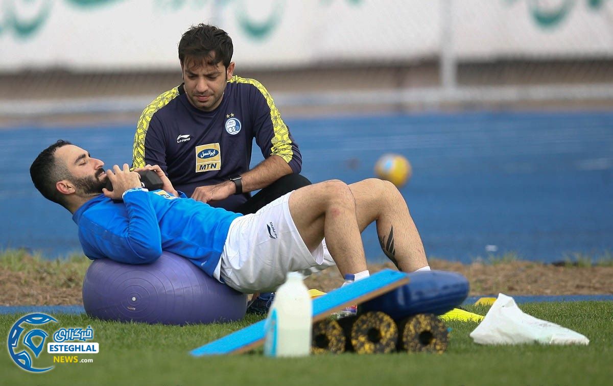 تمرین استقلال 8 آبان 97