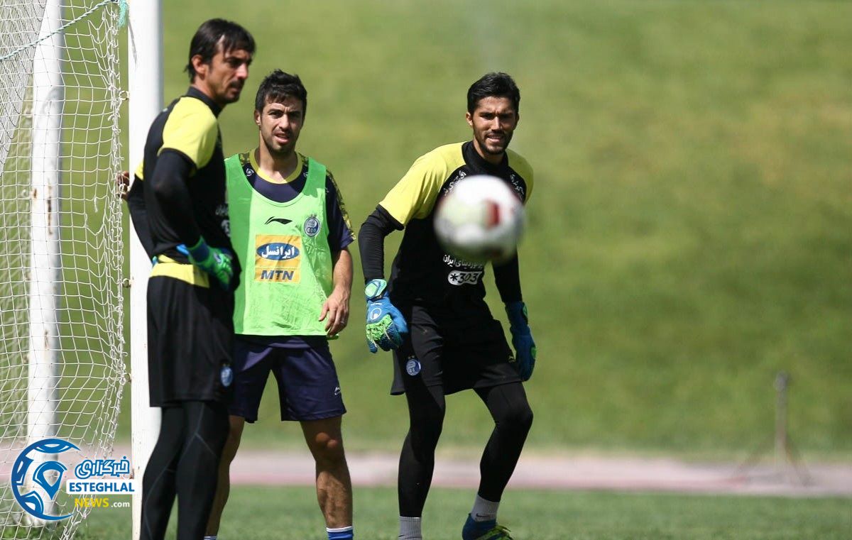 تمرین استقلال چهارشنبه 24 مرداد97