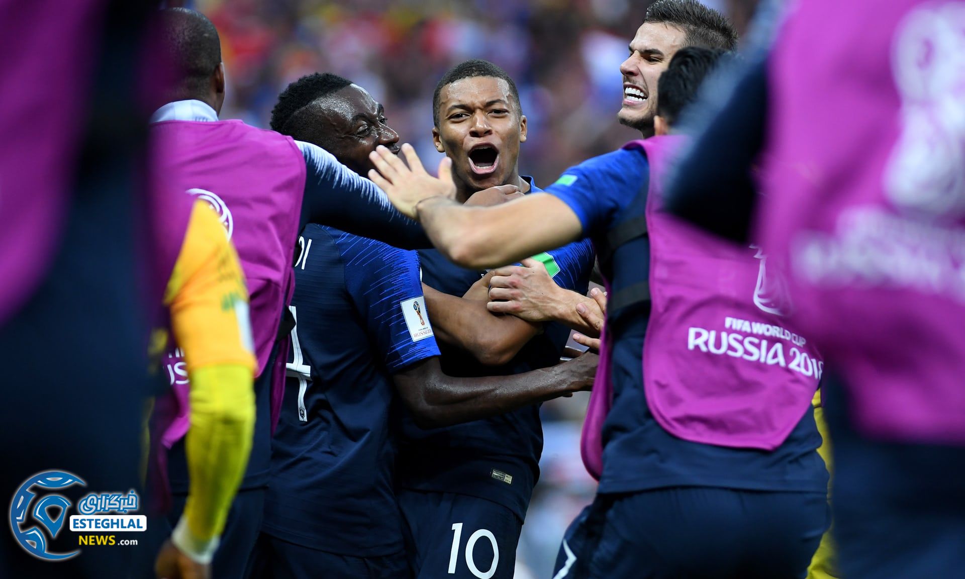 دیدار فرانسه و کرواسی