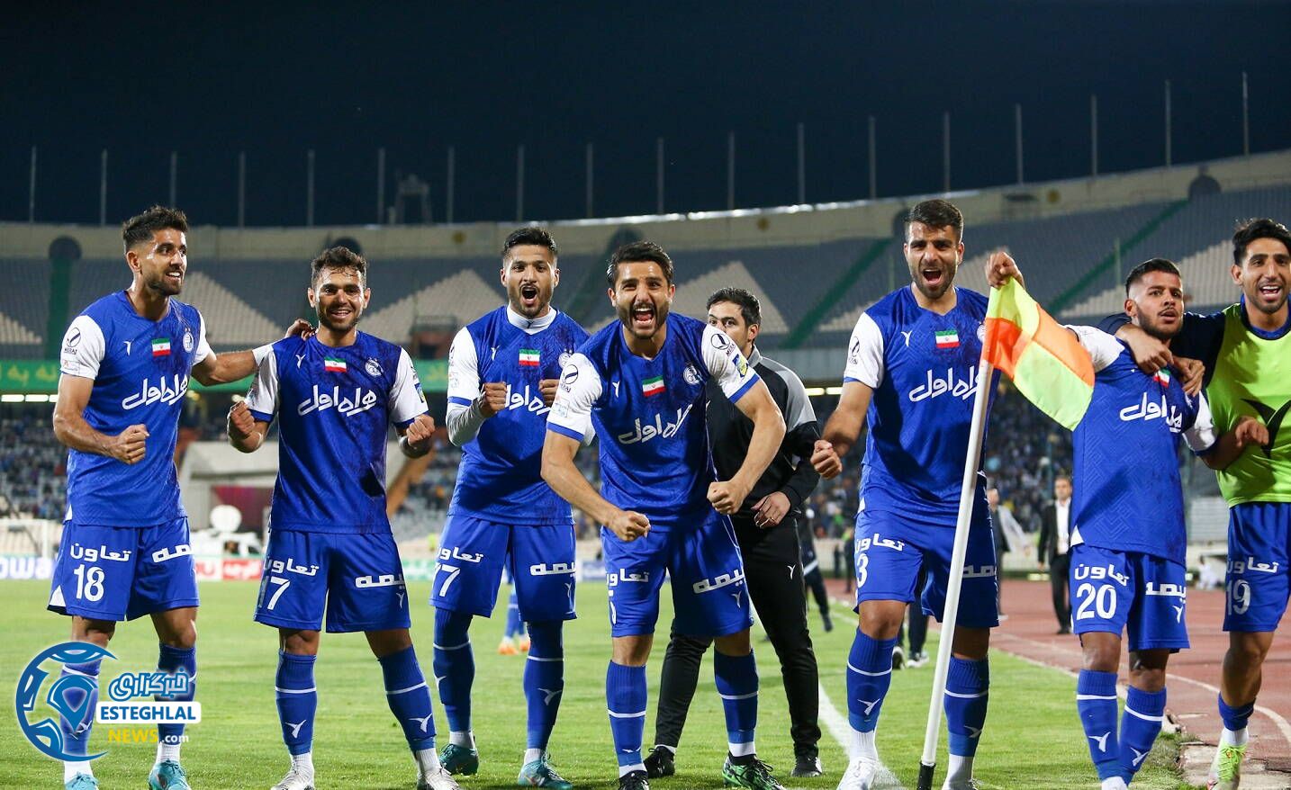 استقلال 6-1 هوادار