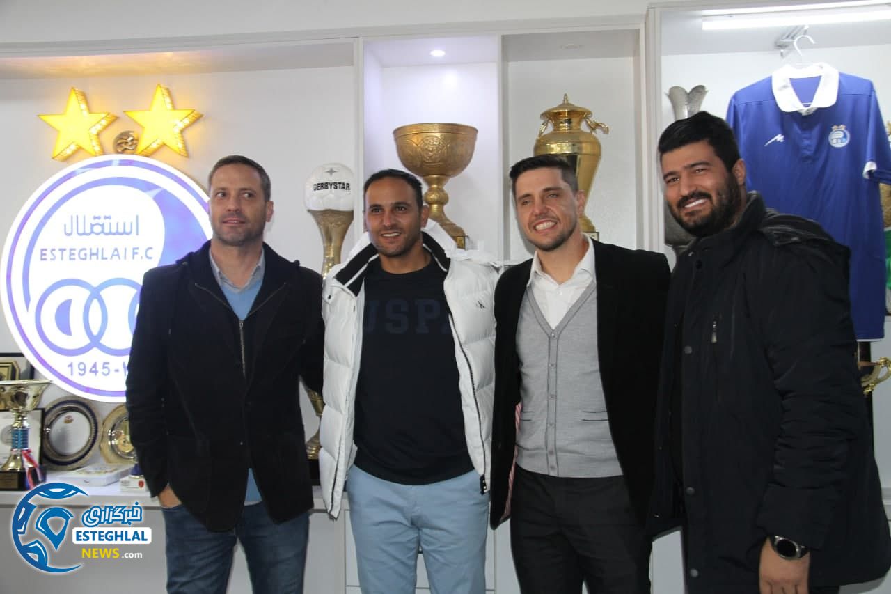 بازدید جانواریو از آکادمی استقلال