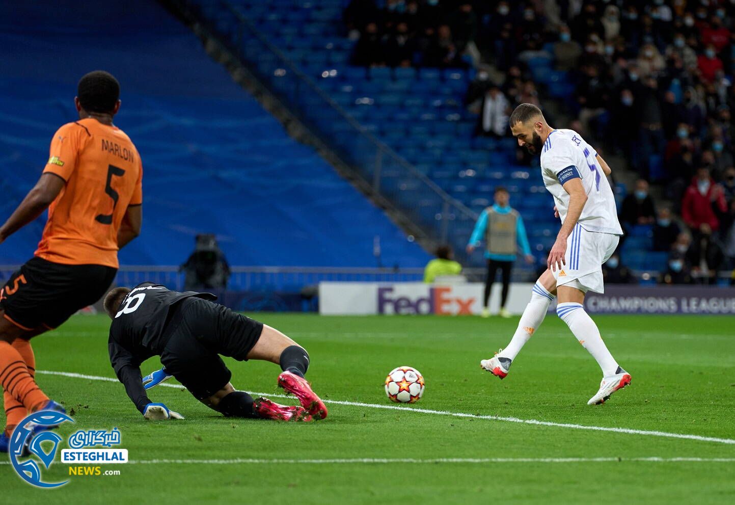 رئال مادرید 2-1 شاختار دونتسک