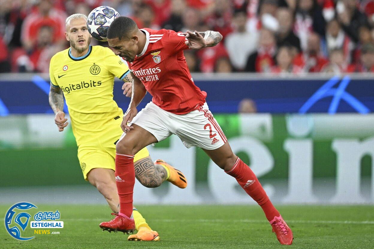 بنفیکا 0-2 اینترمیلان