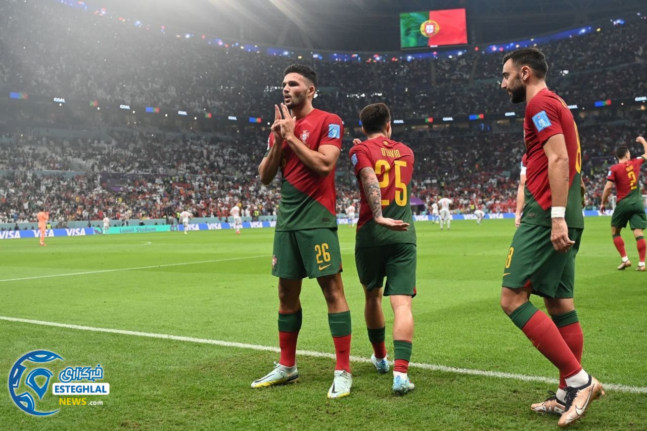 پرتغال 6-1 سوئیس