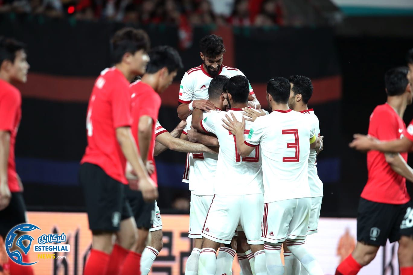 دیدار دوستانه کره جنوبی و ایران