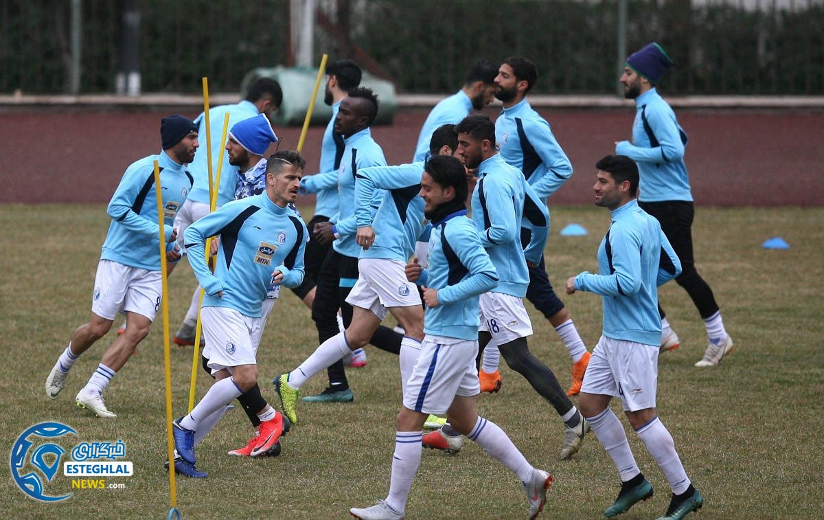 تمرین استقلال 8 اسفند ماه 97 