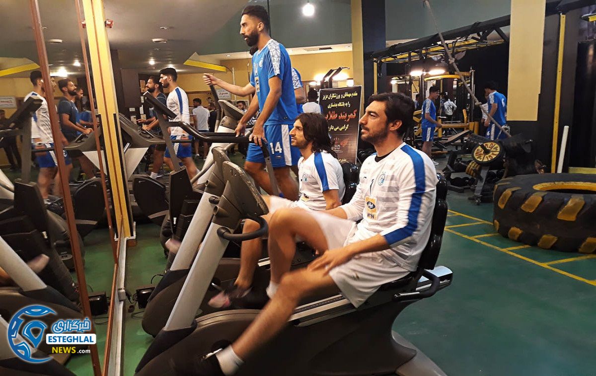 تمرین استقلال 8 اردیبهشت 98