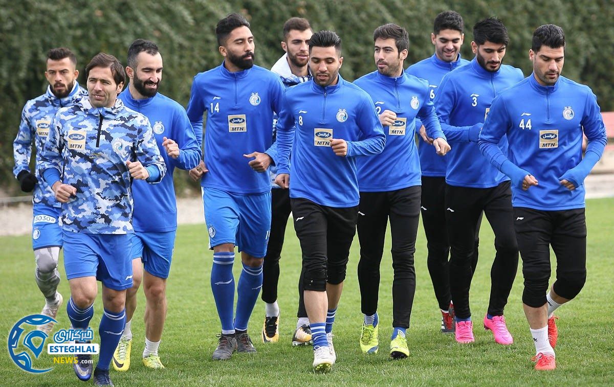 تمرین استقلال 29 آبان  97