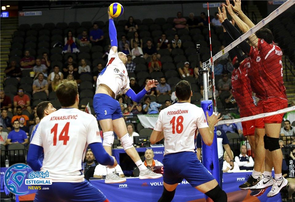 والیبال لیگ ملت های جهان 2018