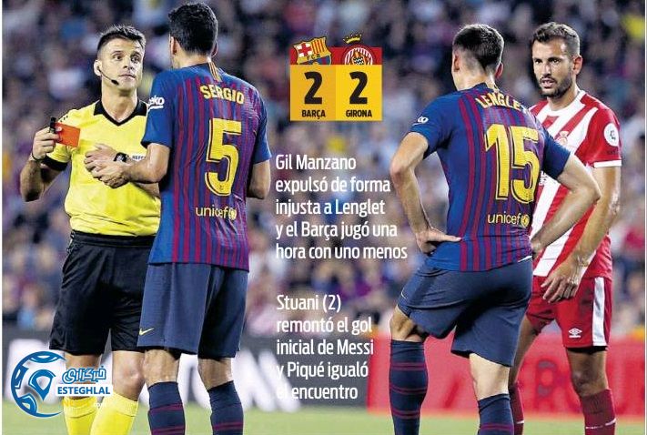 روزنامه های ورزشی جهان دوشنبه 2 مهر 1397