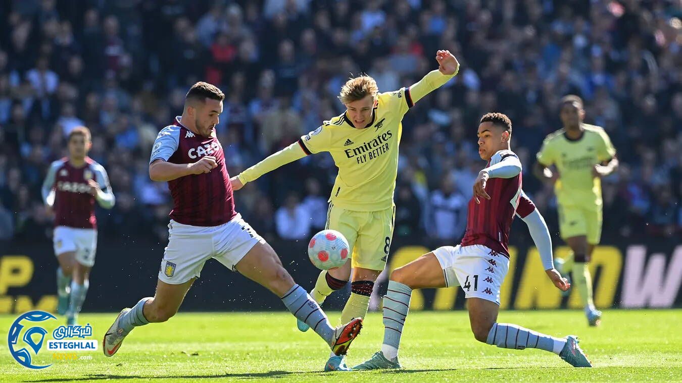 استون ویلا 0-1 آرسنال