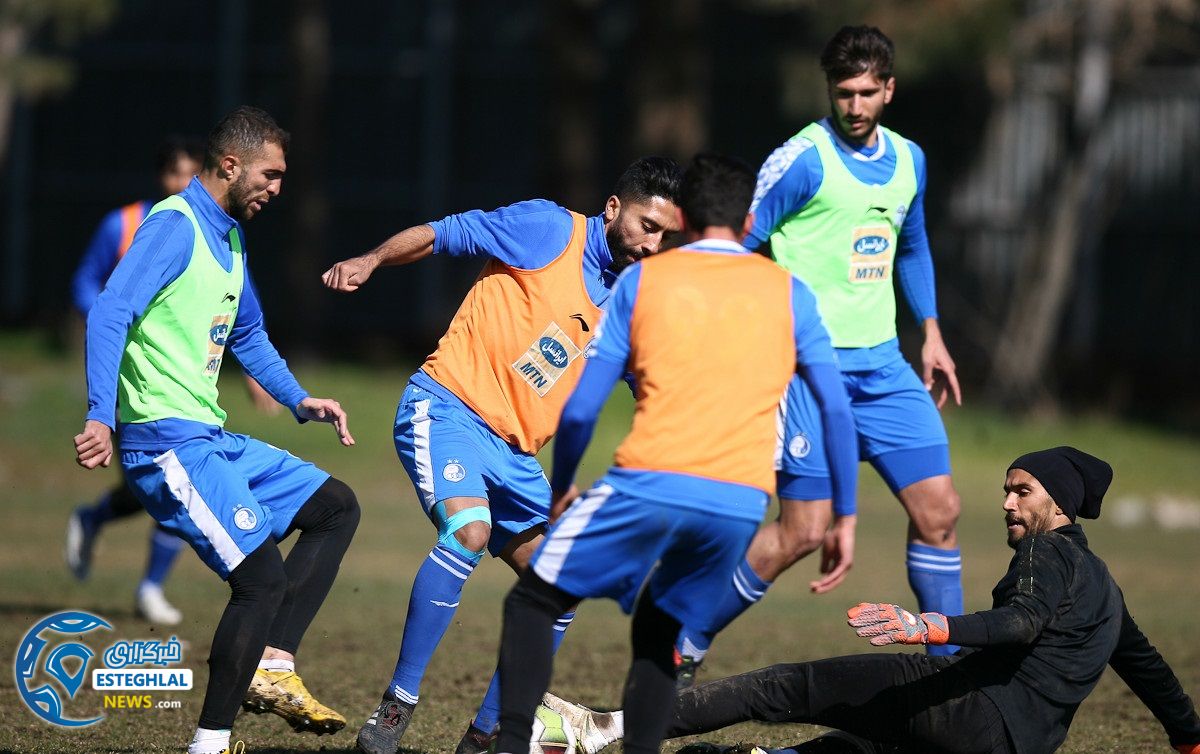 تمرین استقلال 23 بهمن ماه 97