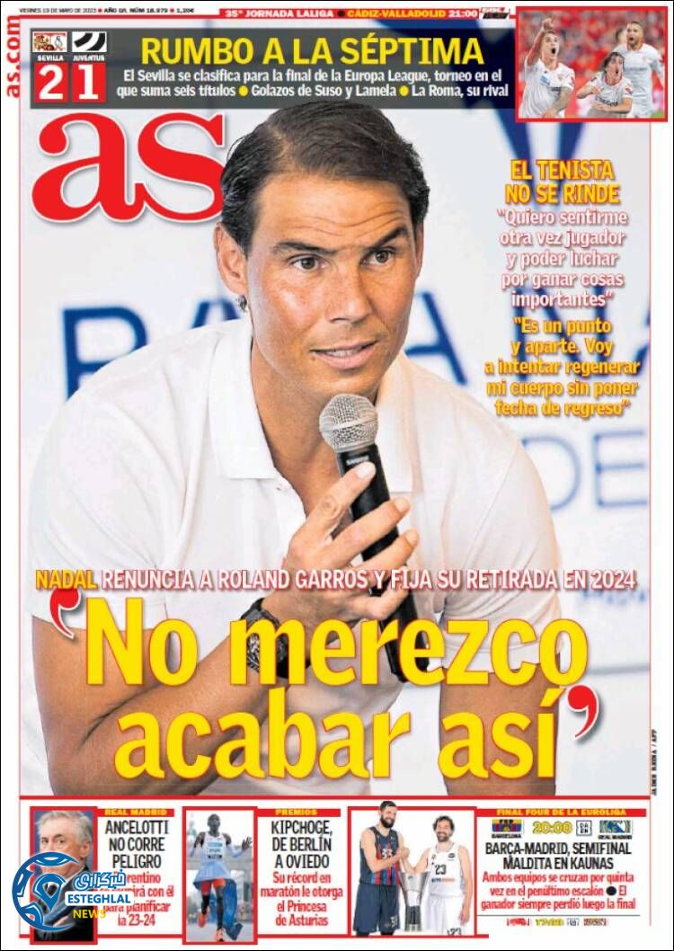 روزنامه آاس جمعه 29 اردیبهشت 1402 