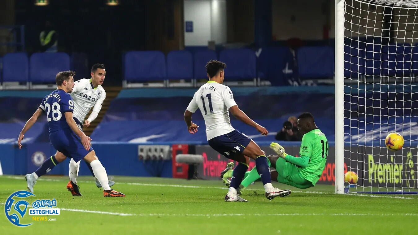 چلسی 1-1 استون ویلا