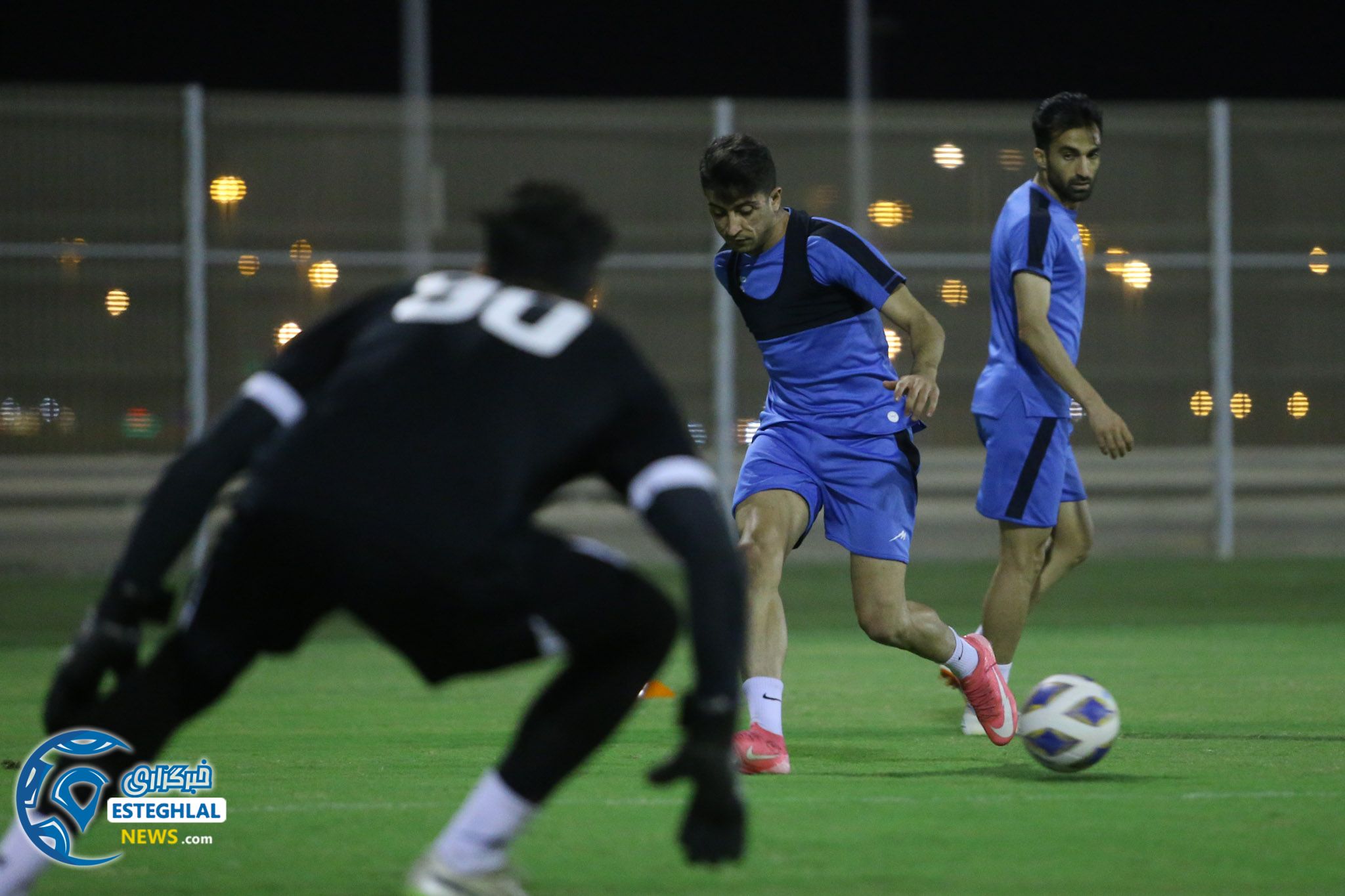 تمرین استقلال در جده