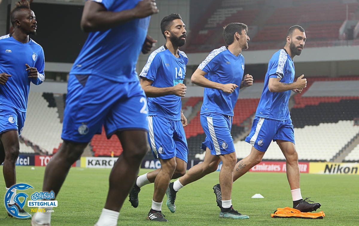 تمرین استقلال 2 اردیبهشت 98