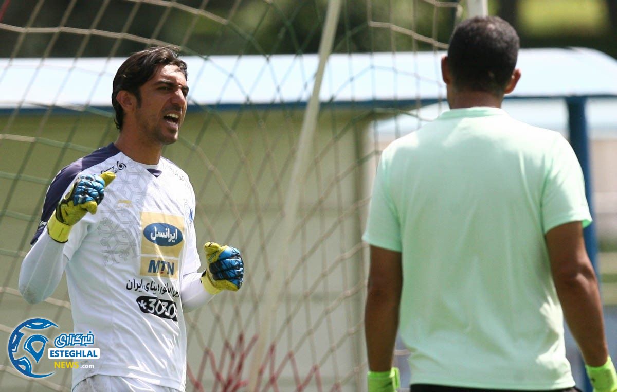 تمرین استقلال دوشنبه 1 مرداد 1397