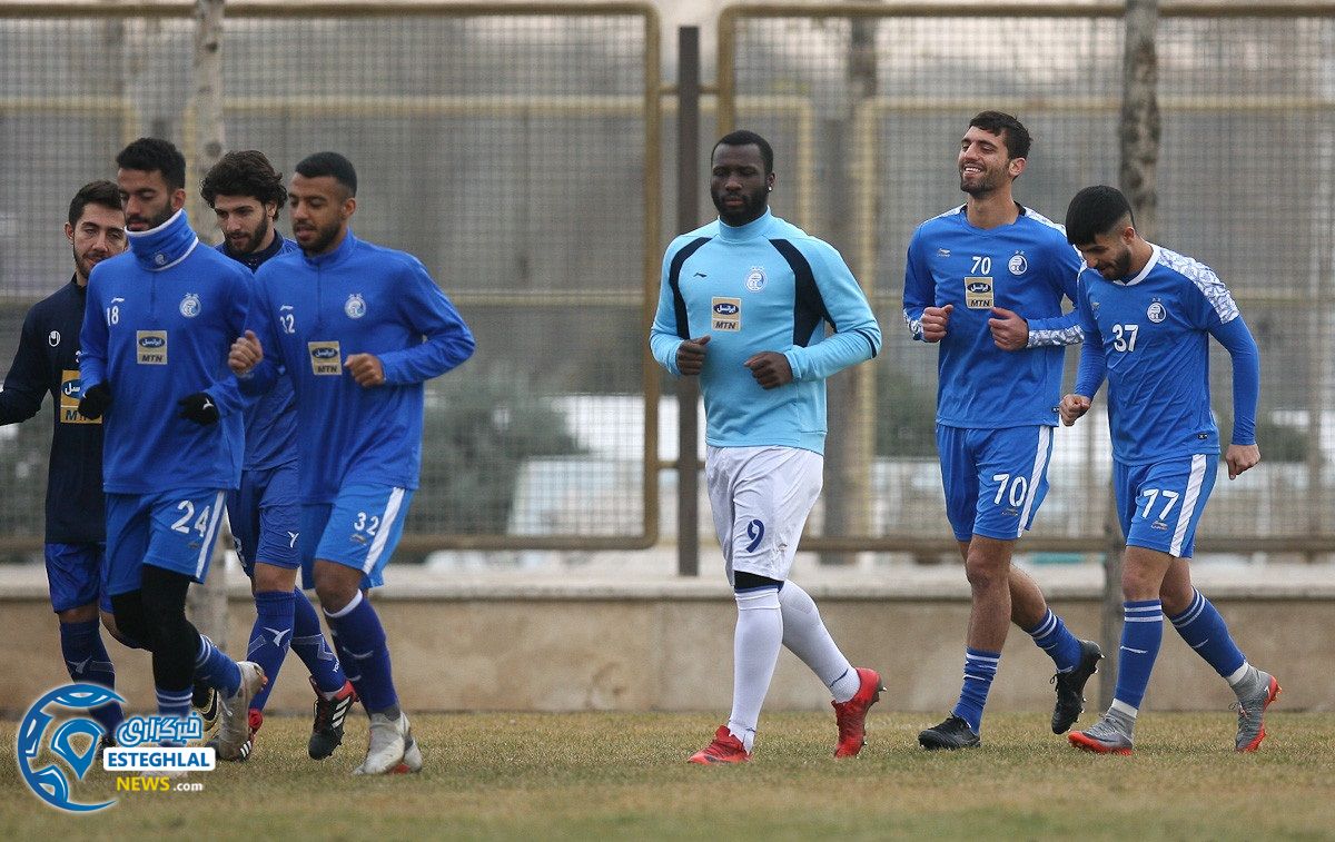 تمرین استقلال 11 بهمن  ماه 97