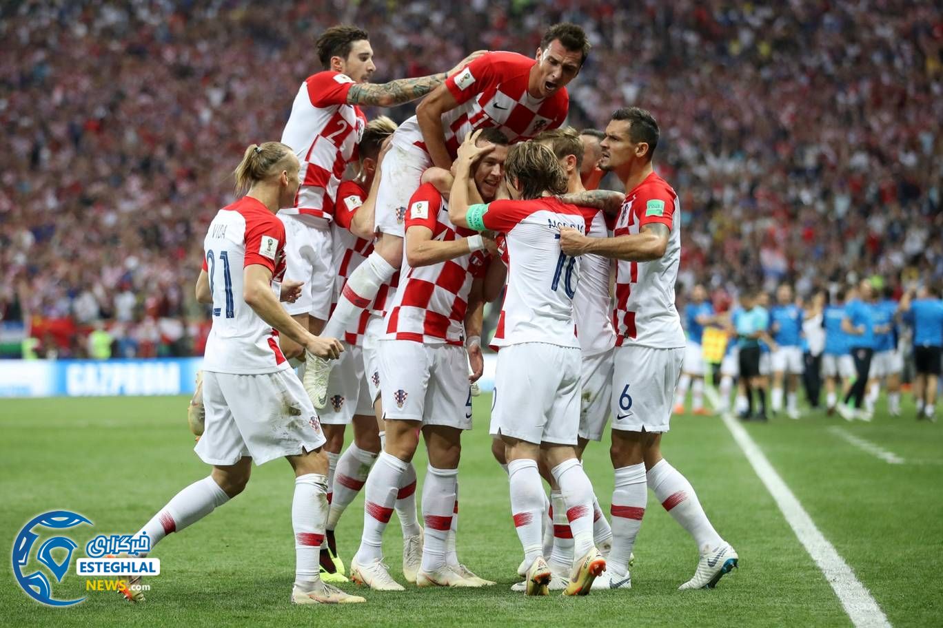 دیدار فرانسه و کرواسی