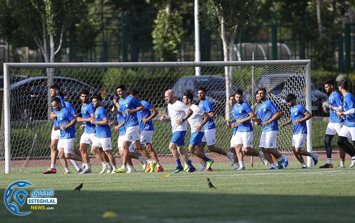 تمرین استقلال 2 تیر 98