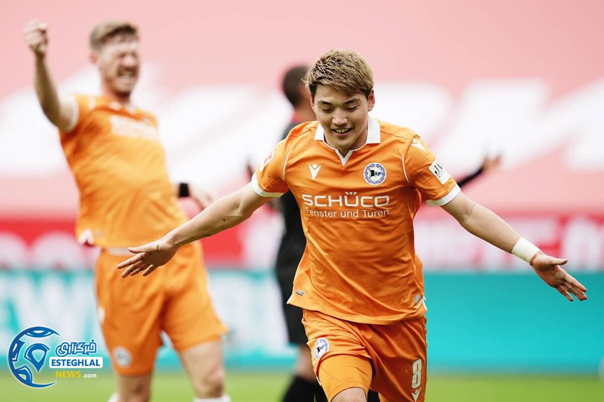 بایرلورکوزن 1-2 آرمینیا بیله فلد